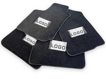 Premium Tailored Black Floor Mats for Bentley Flying Spur (2014-2023)