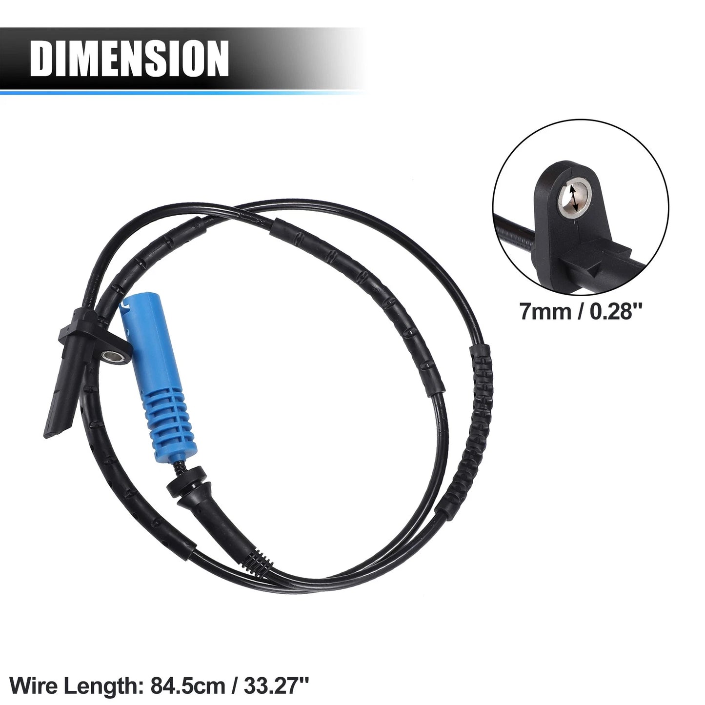 ABS Wheel Speed Sensor for BMW 328i Base 3.0L L6 (2007-2013)