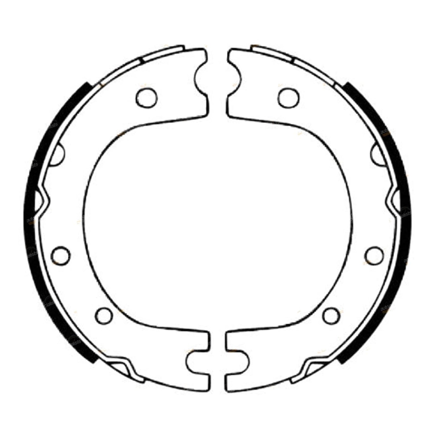 Park Brake Shoes Set for Landcruiser BJ40 BJ42 BJ43 FJ55 40 55 Series