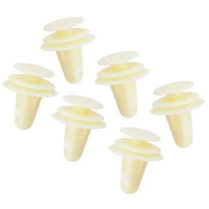 200 x White Door Panel Clips for Toyota Mazda Isuzu (Fits Various Models)
