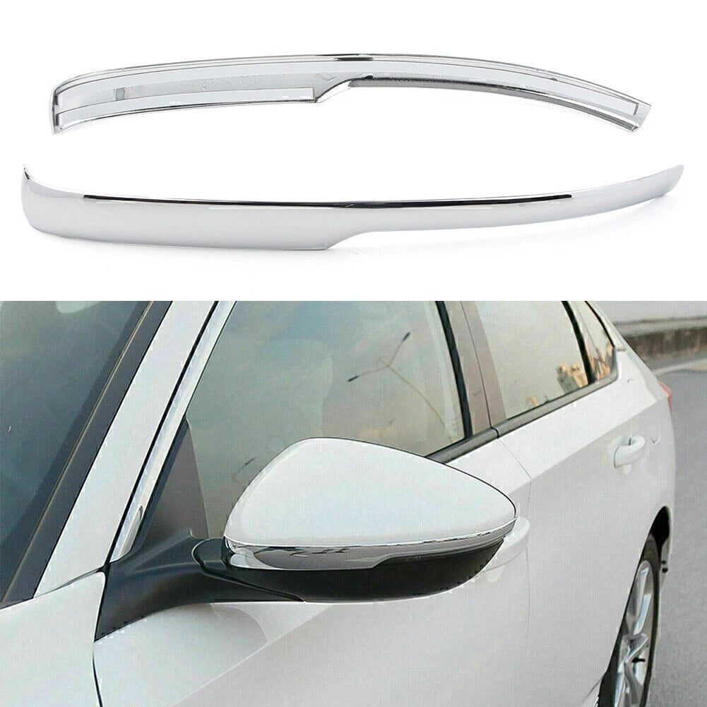 Rearview Mirror Cover Trim for Honda Accord (2018-2019) ABS Chrome