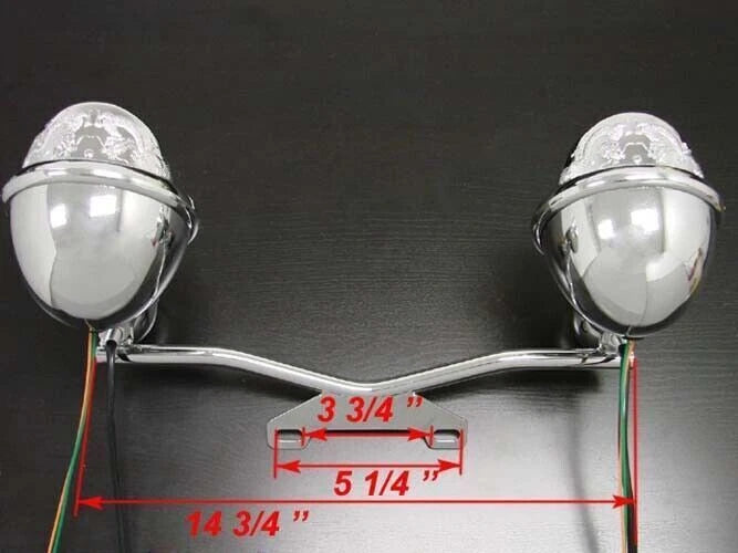 Driving Indicator Spot Light Bar for Yamaha Honda Suzuki Kawasaki
