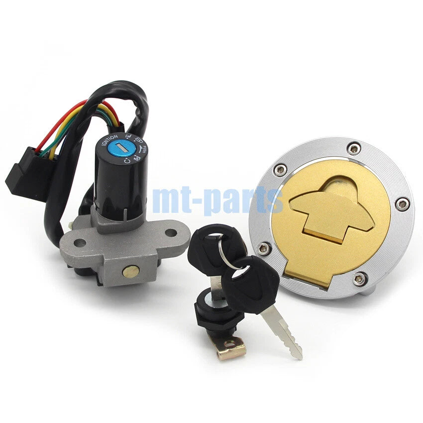 Ignition Key Switch & Fuel Tank Cap Set for Ducati ST2, Monster (97-08)