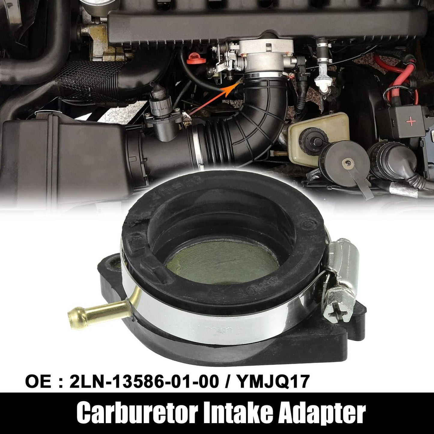 Carburetor Manifold Boots Adapter for Yamaha XT225 TTR225 (1999–2004)