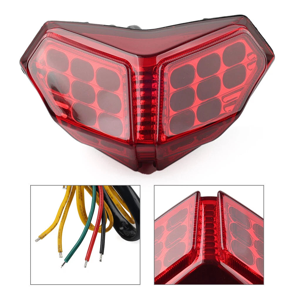 Red LED Brake Tail Light Turn Signal for Ducati 1098 (2007-2008)