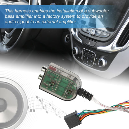 Subwoofer Amplifier Plug & Play Harness 70-1765 for Toyota Camry (2007-2011)