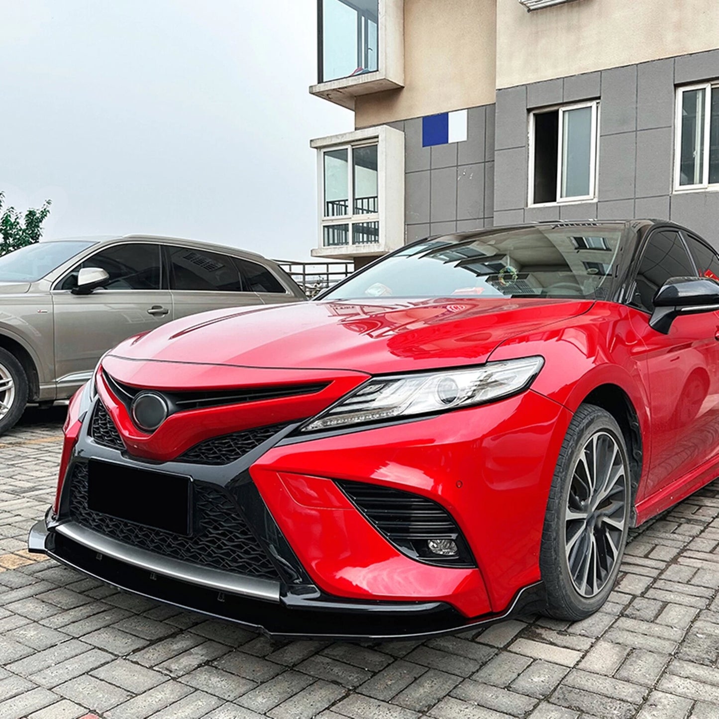 Front Spoiler Lip Splitter for Toyota Camry 8th (2018-2020)