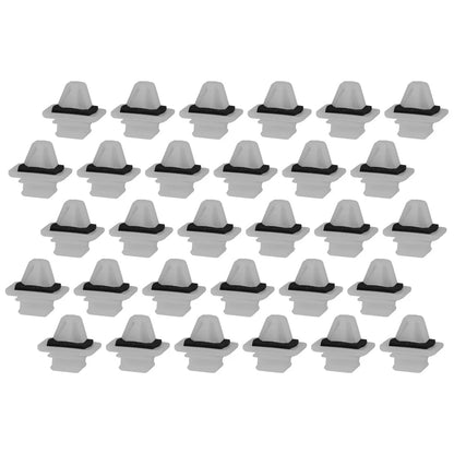 50pcs Tailgate Spoiler Rivet Retainer Clips for Honda Accord (2003-2007)