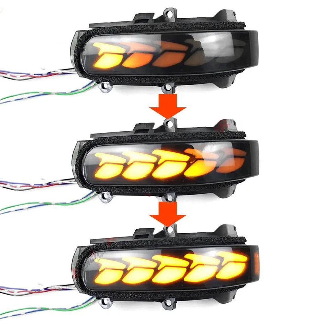 Dynamic Side Mirror Turn Signal Light Lamp for Scion TC xB (2005-2015)