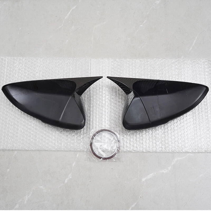 2 x Carbon Fiber Rear View Mirror Covers for Honda Accord (2018-2021)