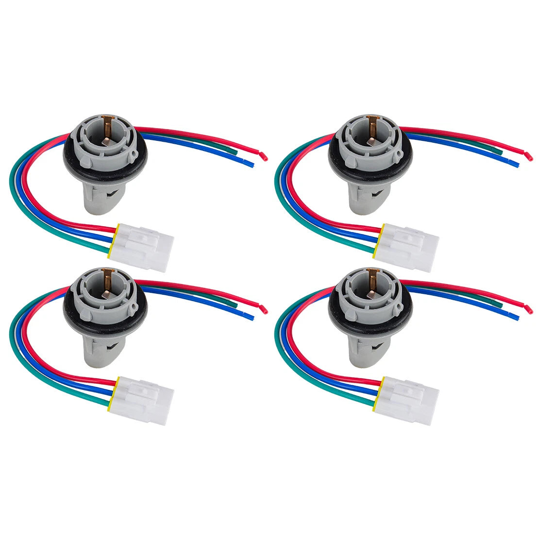 4X Turn Signal Lamp Bulb Socket Harness for Honda Accord Civic (2003-2005)