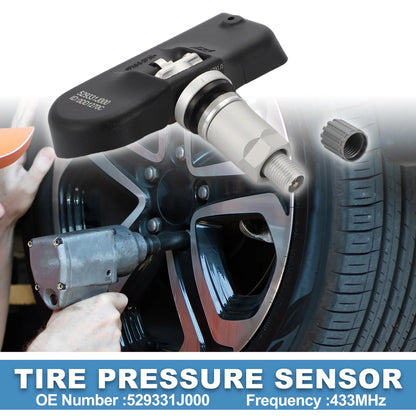 Tire Pressure Sensor 433MHz for Kia Sorento (2009-2012) 1 x Pc