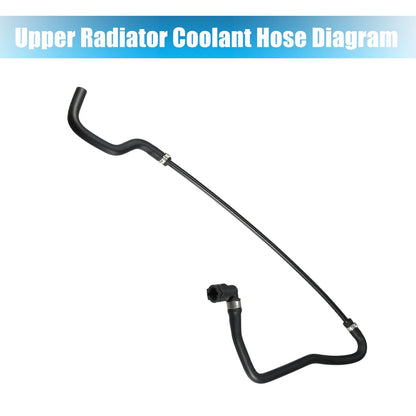 Upper Radiator Coolant Hose for BMW 550i 650i (2006-2010)
