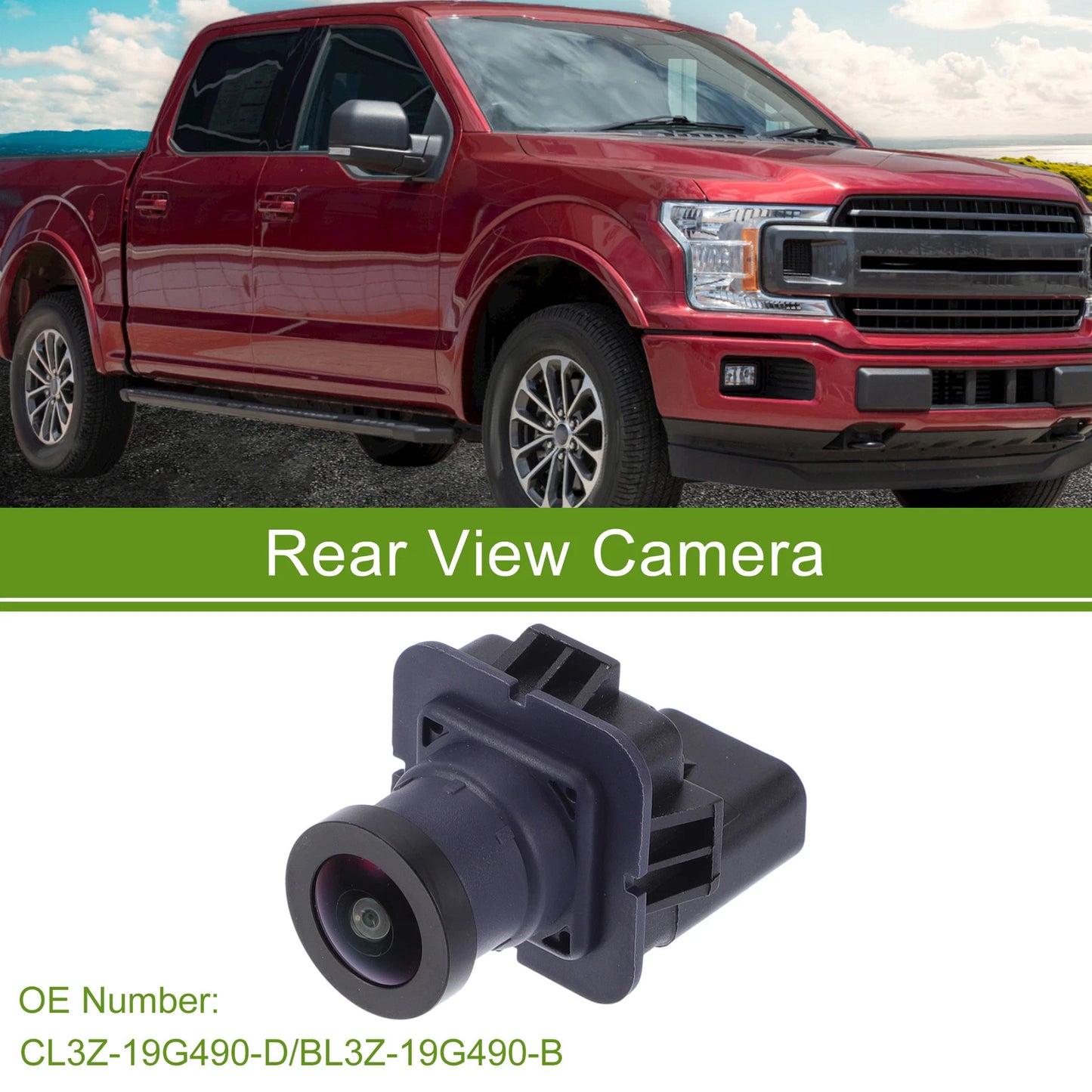 Rear View Backup Camera 120-180�� for Ford F-150 (2011-2014)