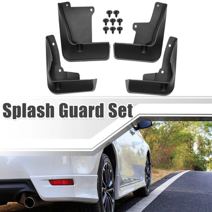Mud Flaps Splash Guards for Toyota Camry (2018-2022) Black 1 Set