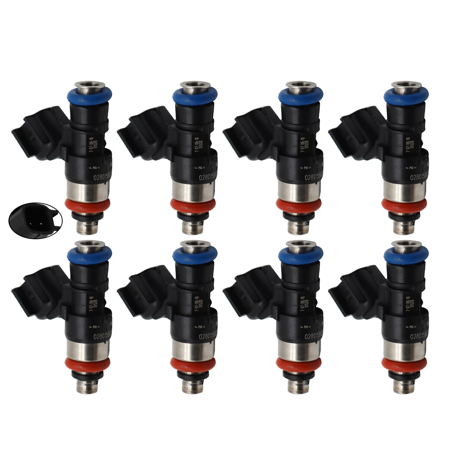 8 x Fuel Injectors 42LB for Corvette/Camaro (2006–2015)