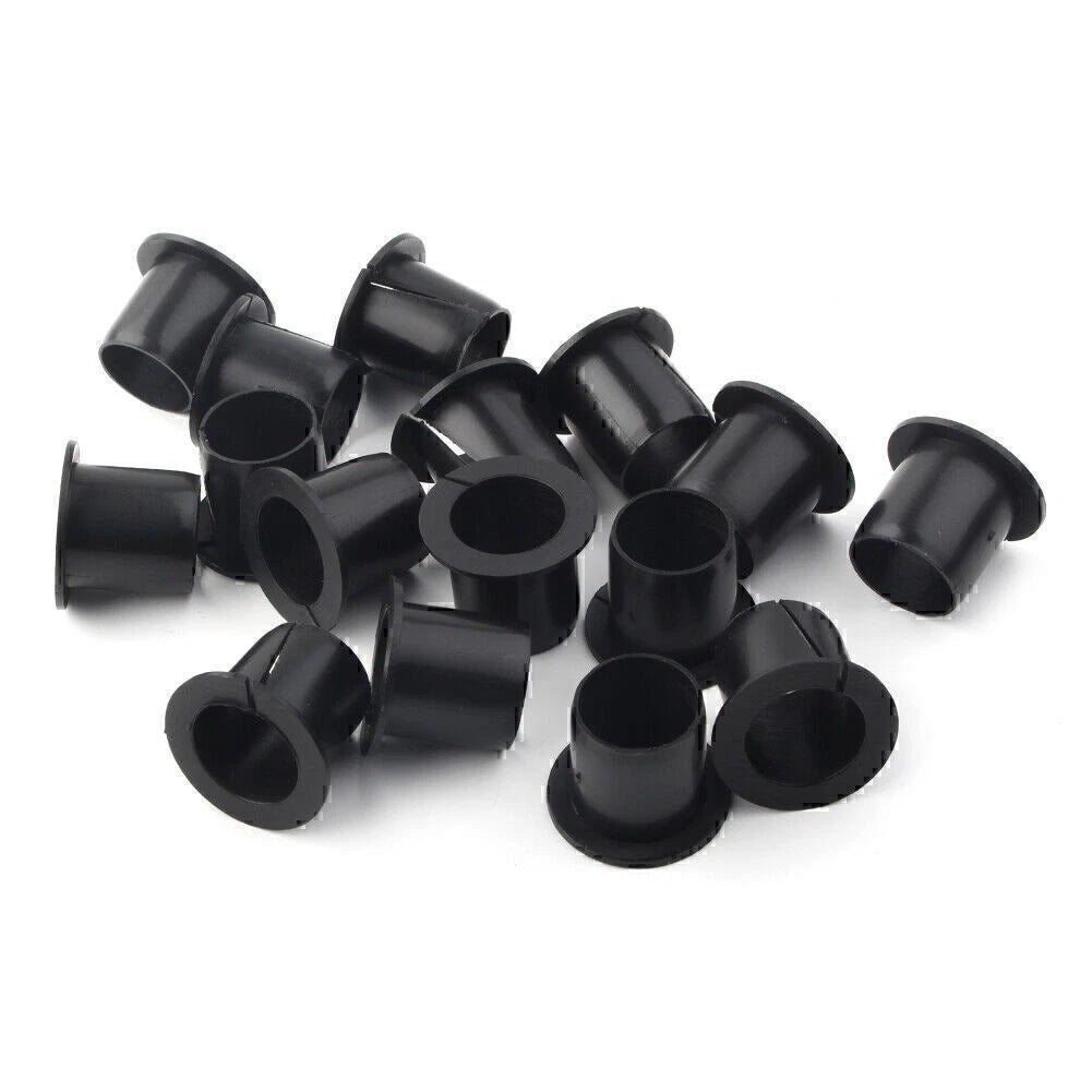 16 x Black Front A-Arm DELRIN Bushing Kit for Ski-Doo REV (2003-2019)