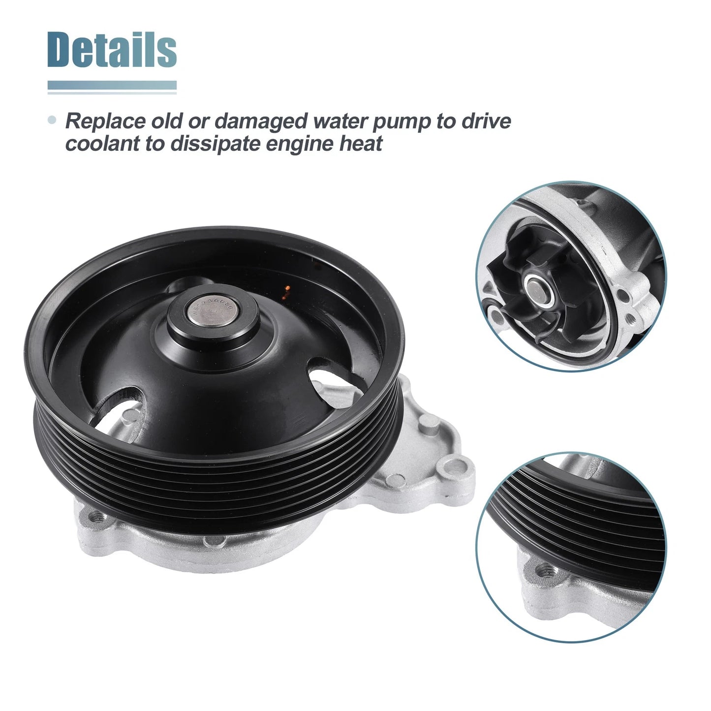 Engine Water Pump for Honda Civic, CR-V (2016-2021)
