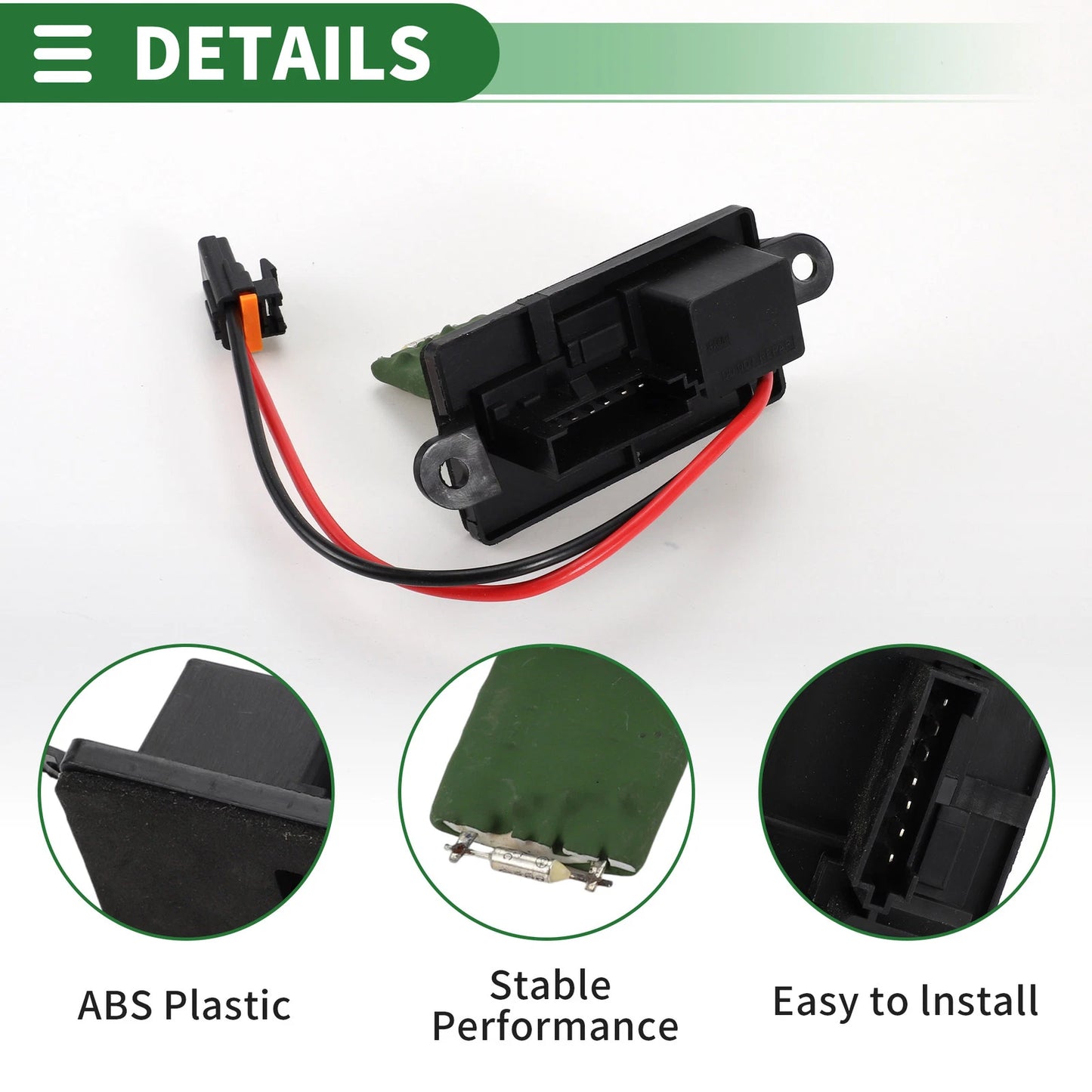 HVAC Blower Motor Resistor for Buick Rainier & Chevy Trailblazer