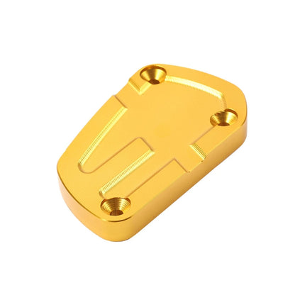 Gold Front Brake Cylinder Fluid Reservoir Cover Cap for V85TT (2018-2025)