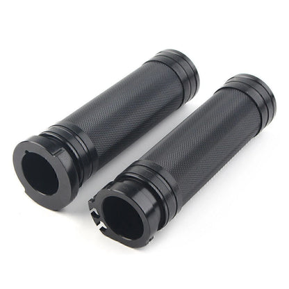 Black Handlebar Handgrip for Harley Sportster Dyna Softail Touring