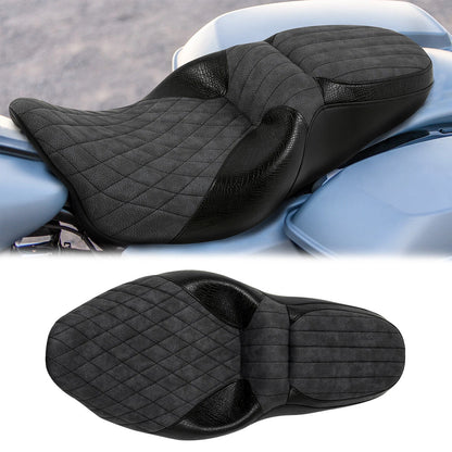 Rear Seat for Harley Touring Street Glide Road King (2009-2023)