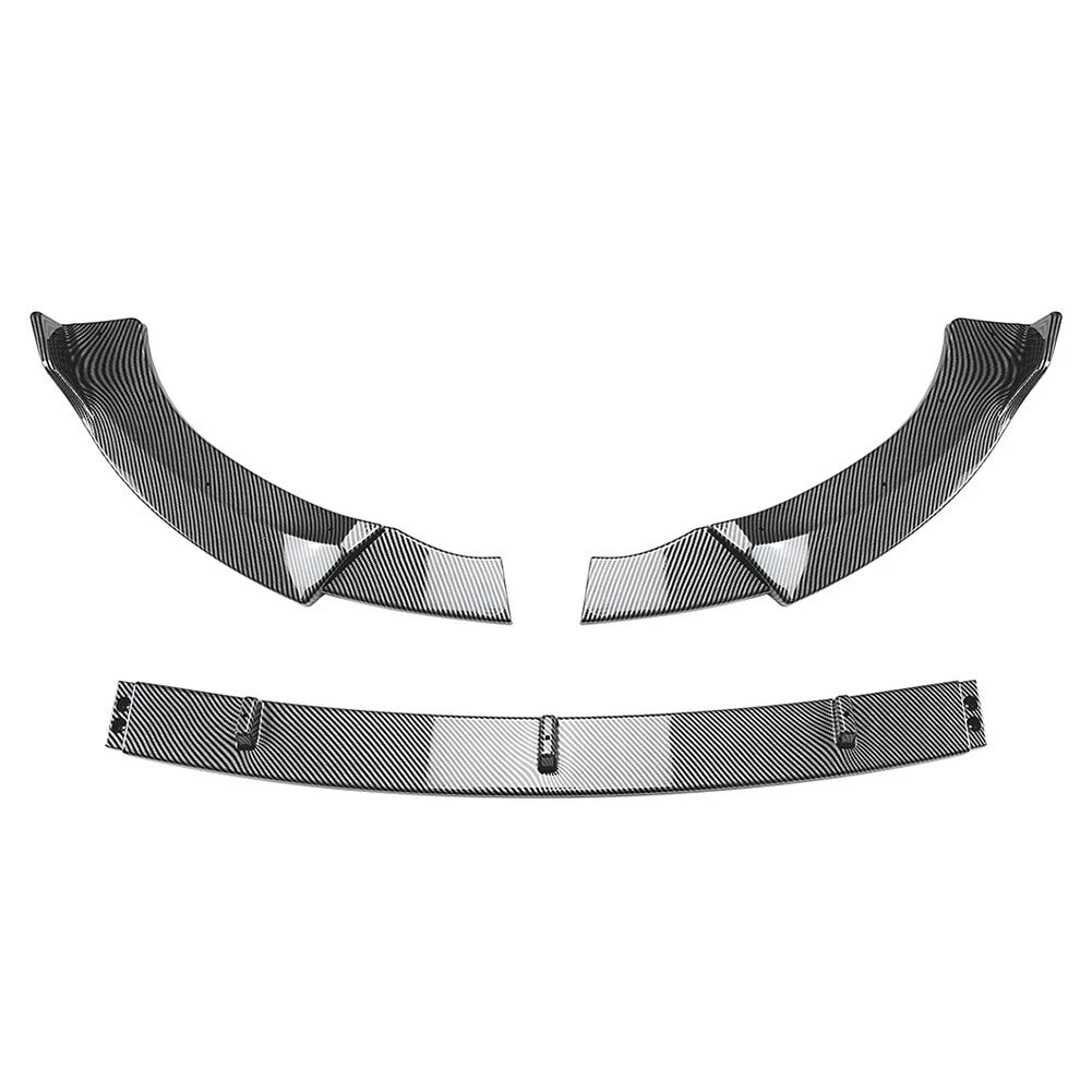 Carbon Look Front Bumper Spoiler Lip for Benz CLS Class (2022-2024)