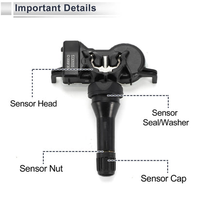 Tire Pressure Sensor for Chrysler 200 & Jeep Renegade (2015-2017)