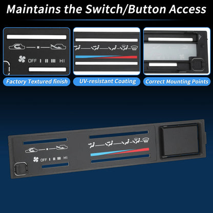 A/C Climate Control Panel for Toyota 4Runner Pickup (1984-1989)