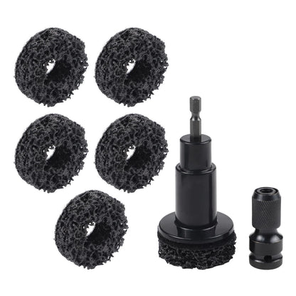 8PCS / Automotive Rust Removal Tools for Hub Shafts and Brake Disc Cleaning