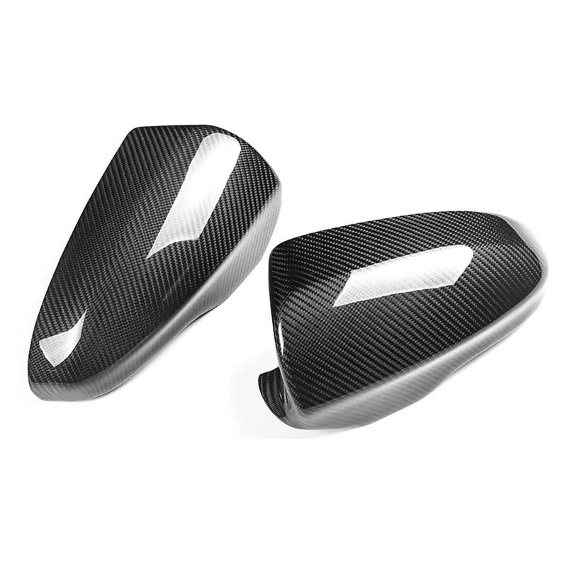 Carbon Fiber Add-on Side Mirror Cover Caps for BMW M6 F06 F12 F13 2012-2019