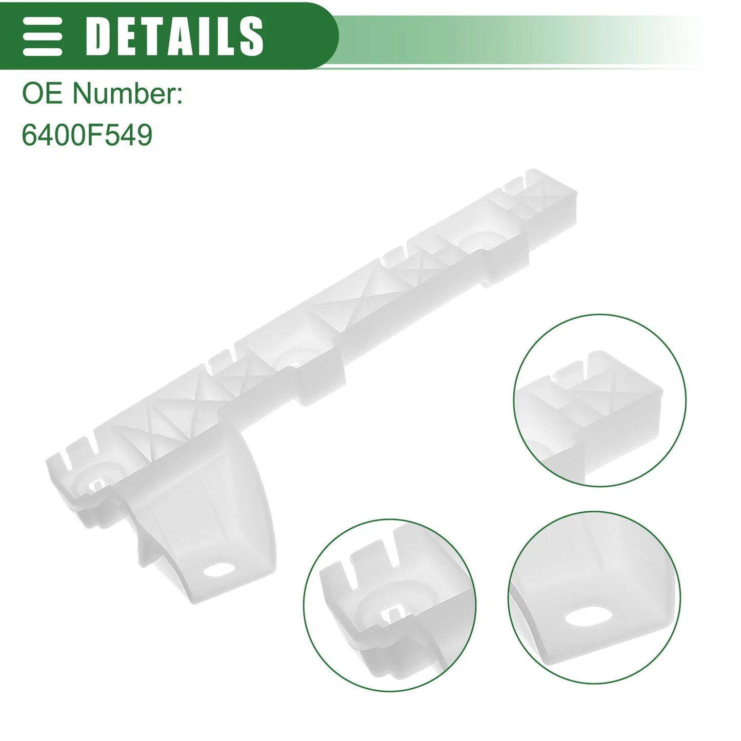 Front Left Bumper Bracket for Mitsubishi Lancer (2008-2017)