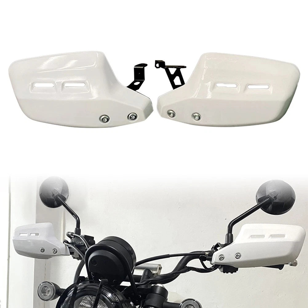 Knuckle Guards Hand Protectors for Honda CL250 CL500 (2023-2024) White