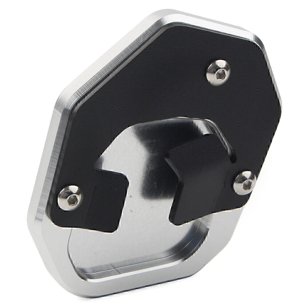 Silver Kickstand Enlarger Plate for YAMAHA Tenere 700 (2019)