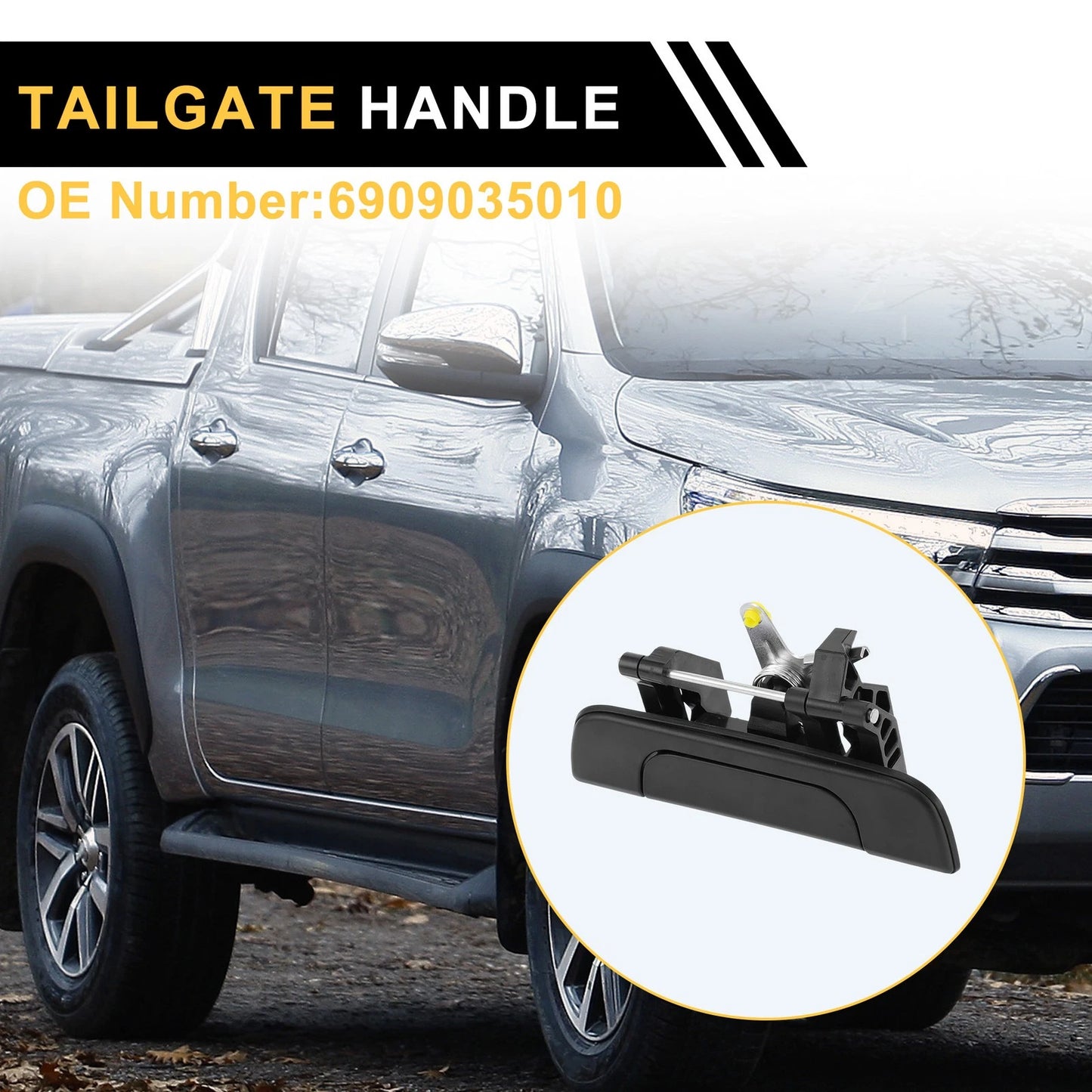 Liftgate Latch Tailgate Handle for Toyota Tacoma (1995-2004)
