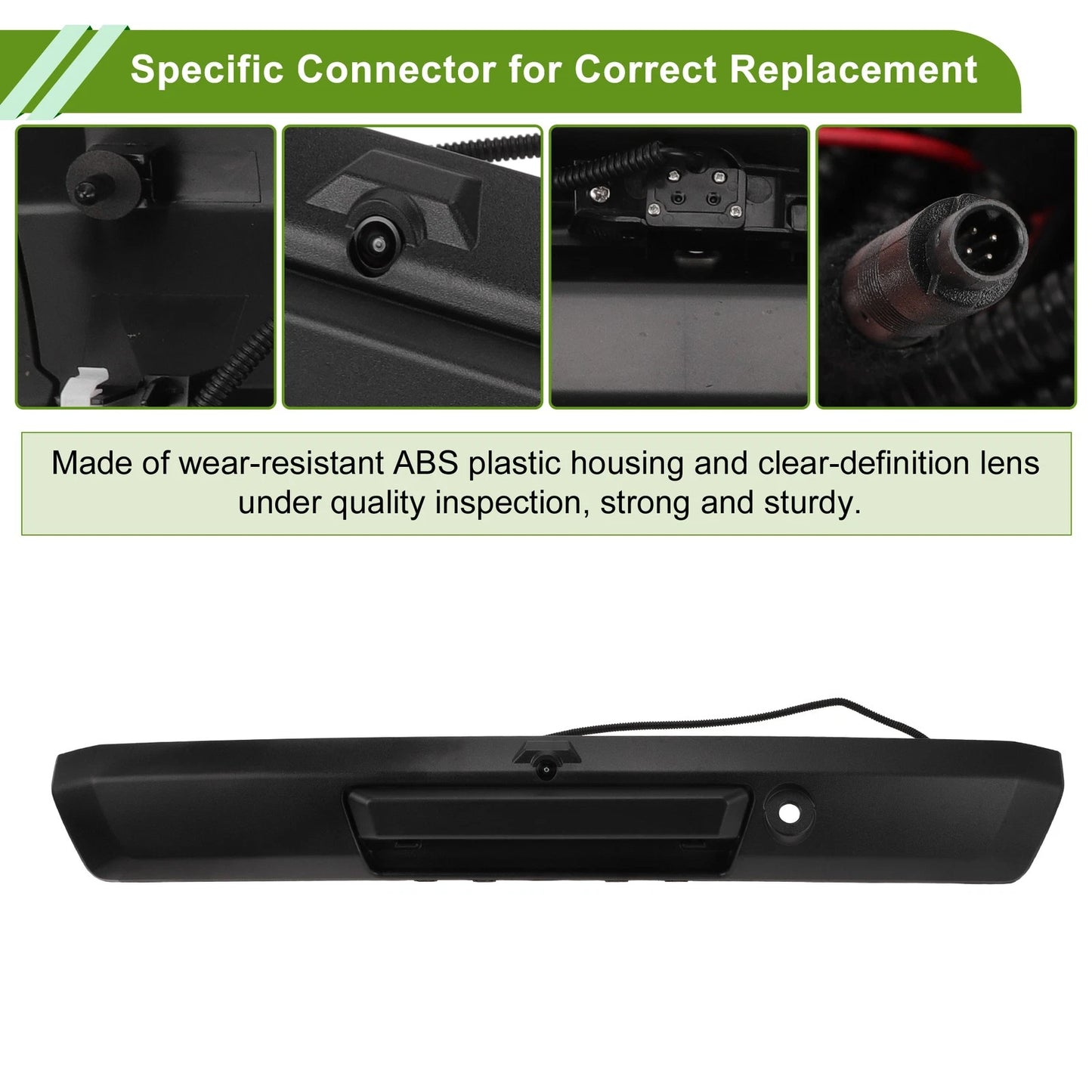 Car Tailgate Handle Backup Rear View Camera for Ford F-250 (2011-2016)