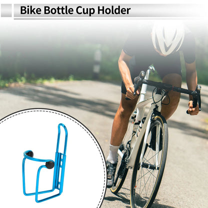 Water Bottle Cup Drink Holders Universal Blue Aluminum Alloy for Motorcycle