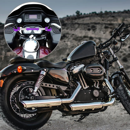 Balance Bar 22mm Purple Crossbar Handlebar for Motorcycle