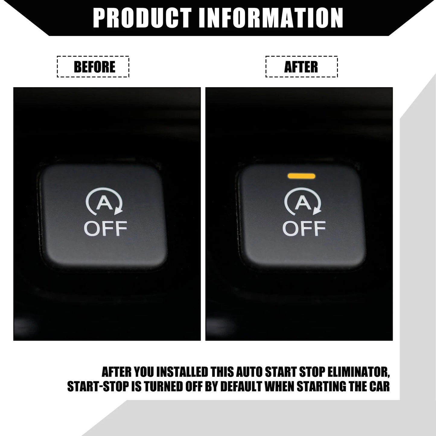 Auto Start Stop A-Off Cable for Honda Accord 2018-2022 (1 Set)