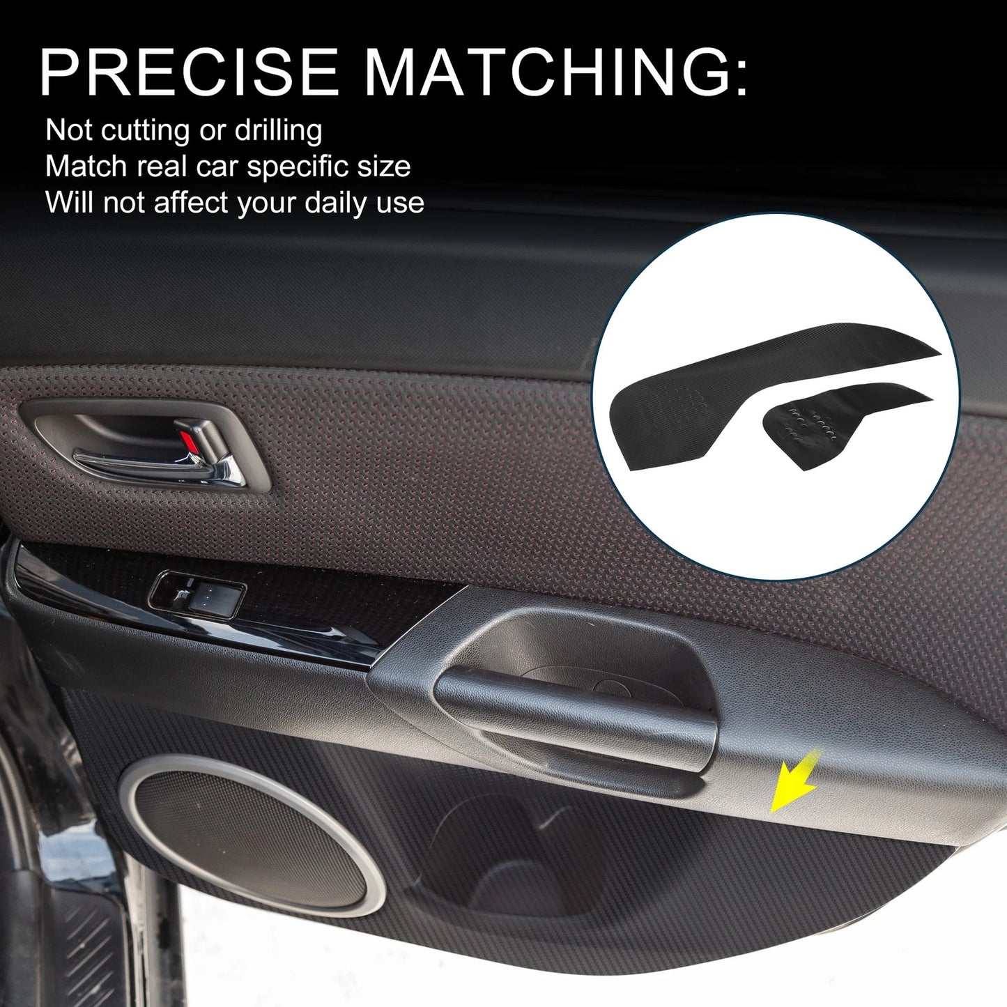 Door Kick Guard for Mazda CX-5 Front Rear Driver Passenger Side (2013-2016)