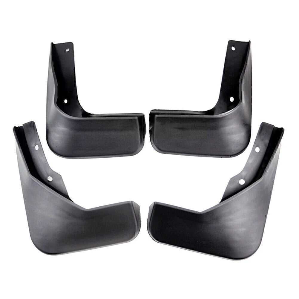 Black Front Rear Mud Flaps  for VW Jetta (2015-2017)