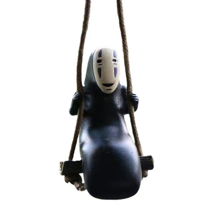 Face Man Car Pendant for Rearview Mirror, Home, Office, Shop