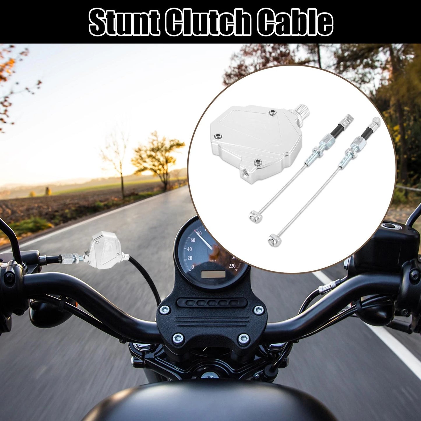 Clutch Economizer System Easy Pull Cable for Motorcycle