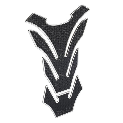 Silver Motorcycle Fuel Tank Pad Cover Protector Decal Grip