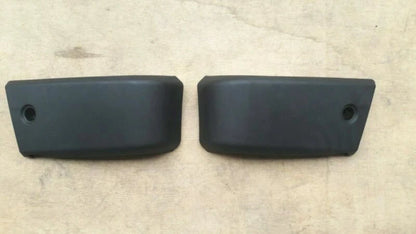 Front Bumper Ends 2 x Black for Toyota Hilux Pickup LN50 LN60 (1984-1988)