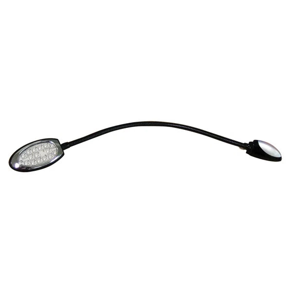 LED Flexible Gooseneck Reading Chart/Map Light & Switch for Boat/Caravan 12V
