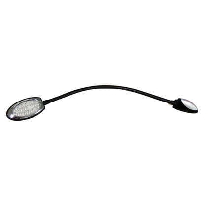 LED Flexible Gooseneck Reading Chart/Map Light & Switch for Boat/Caravan 12V