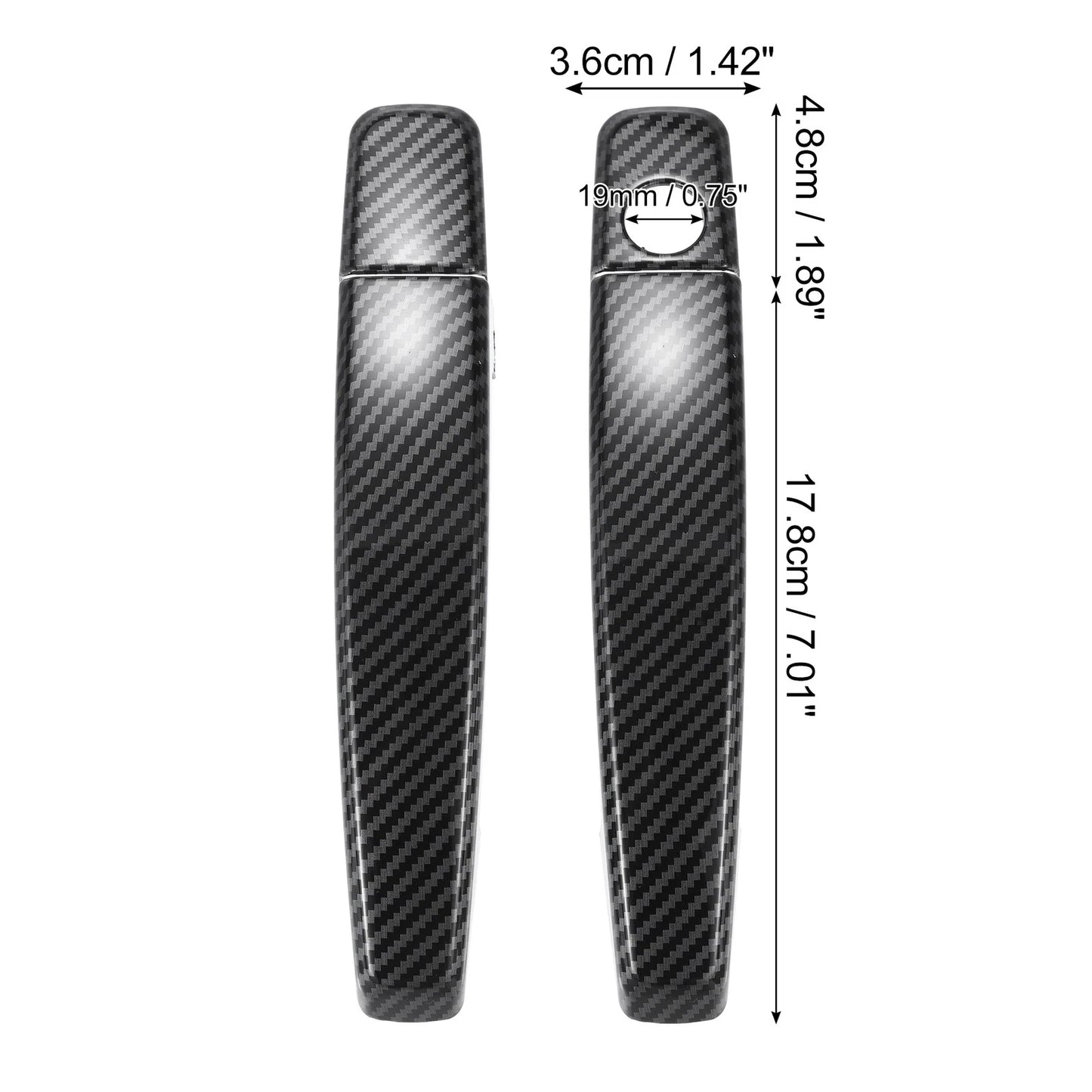 Door Handle Cover for Chevy Camaro Carbon Fiber Pattern  Pcs