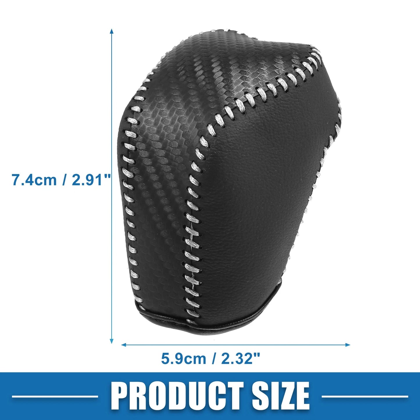 Gear Shifting Knob Cover for Toyota Avalon 2019-2023 Black Gray