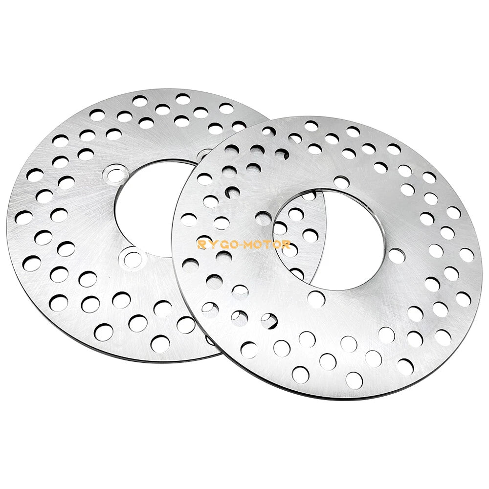 2 x Front Brake Disc Rotor for Yamaha Rhino YXR450F YXR660F YXR700F